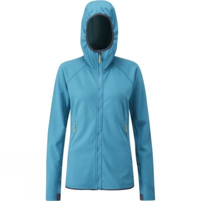 Sudadera Con Capucha Rab Focus Mujer Azules - Chile AHK123964